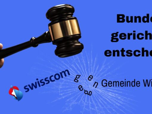 Bundesgerichtsentscheid Gemeinde Wil SG gegen Swisscom