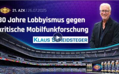 21. AZK – Klaus Scheidsteger „30 Jahre Lobbyismus gegen kritische Mobilfunkforschung“